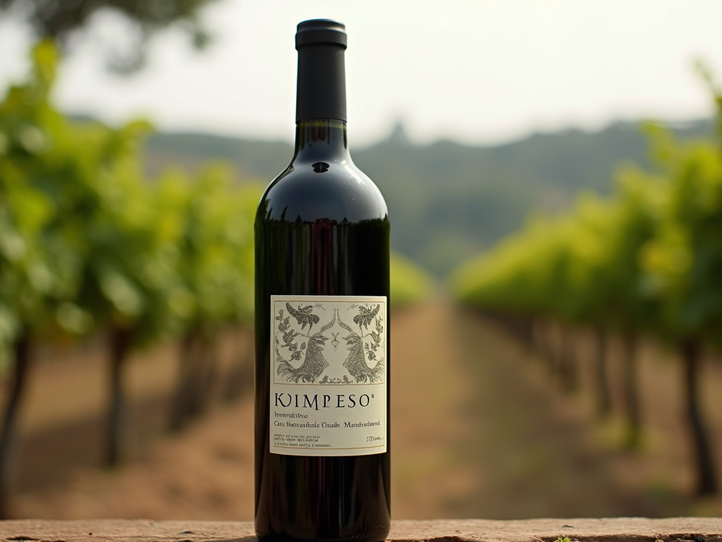 A sustainably packaged bottle of Jackson Family Wines.