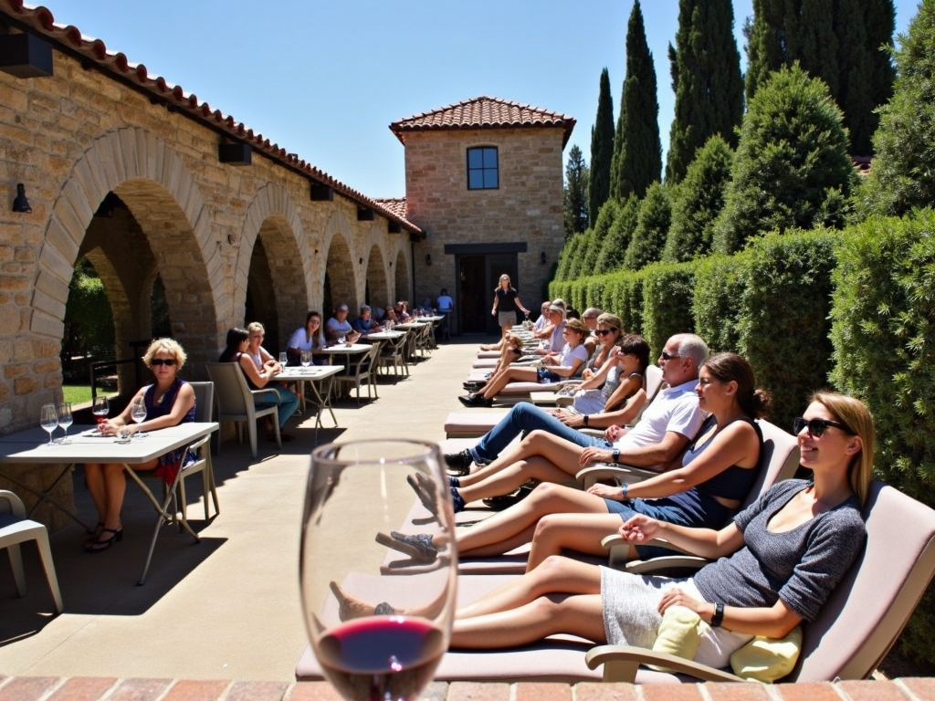 Buena Vista Winery patio