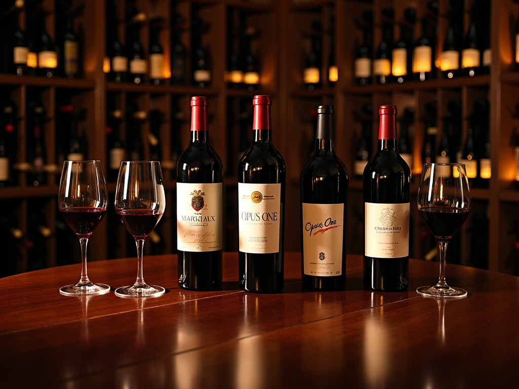Top Wine Brands: Château Margaux, Opus One, and Penfolds