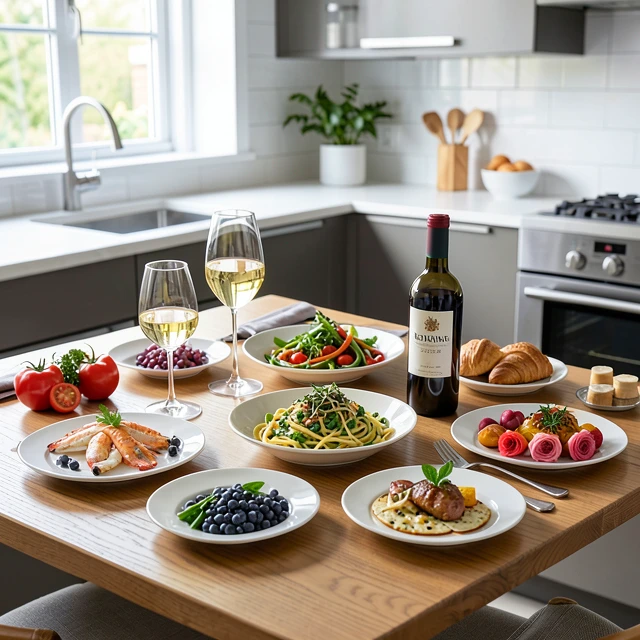 Examples of best sustainable wine pairings for eco meals