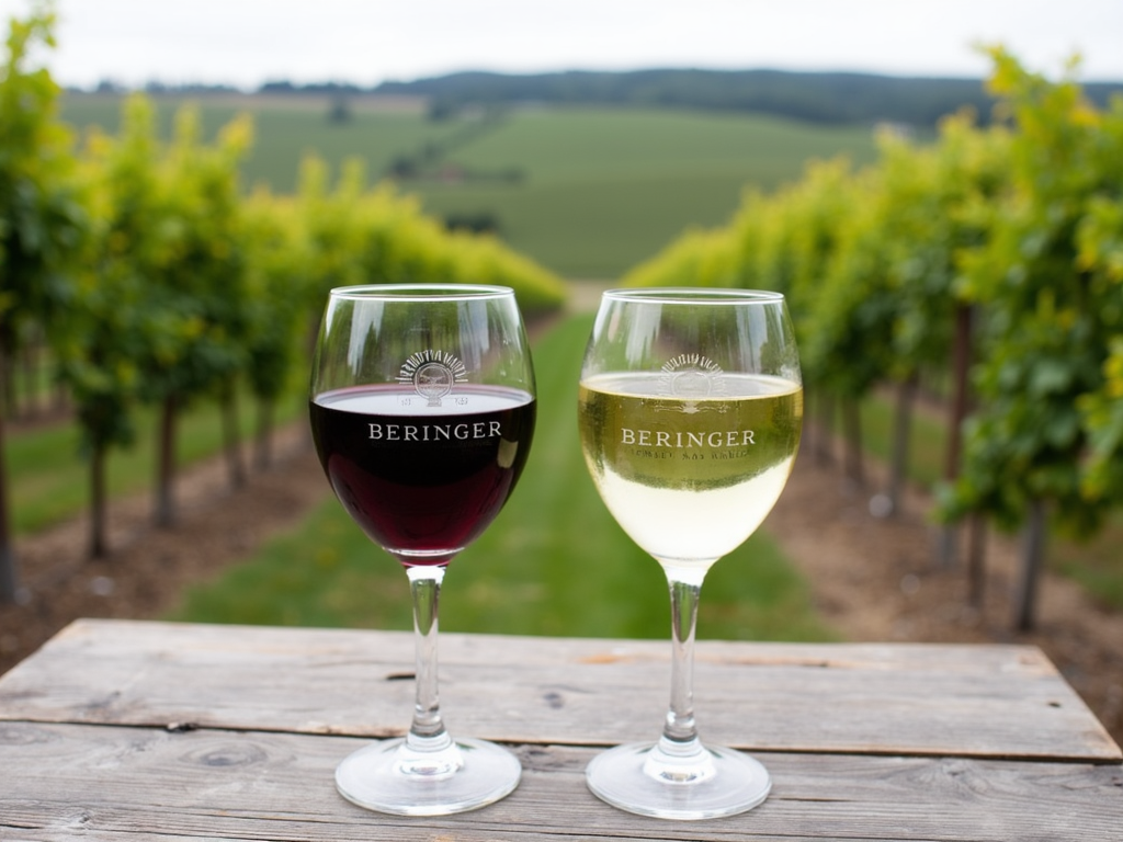 Wine tasting at Beringer Vineyards