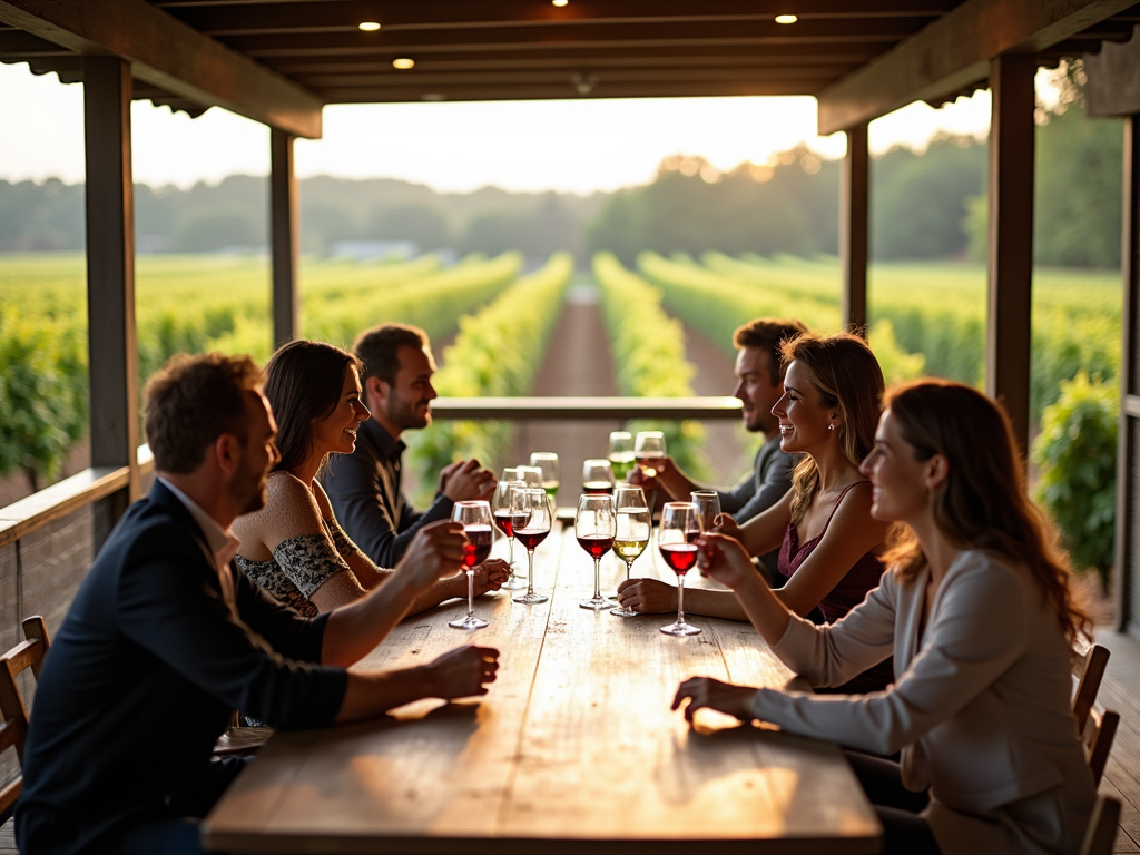 Wine tasting at Beringer Vineyards