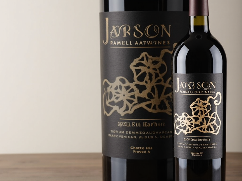 Special edition wine bottle from Jackson Family Wines