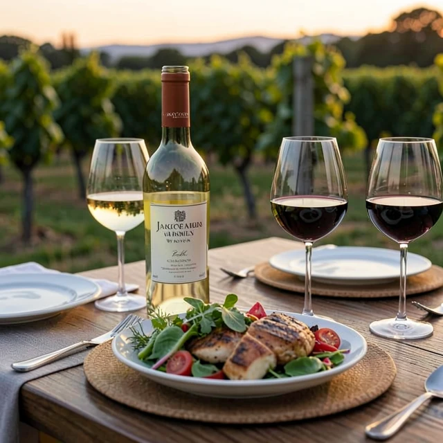 How to pair Jackson Family Wines white wine with meals