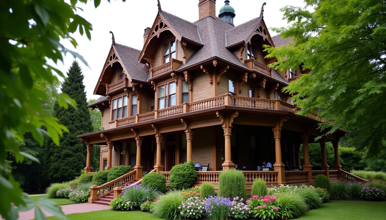 The iconic Beringer Rhine House.