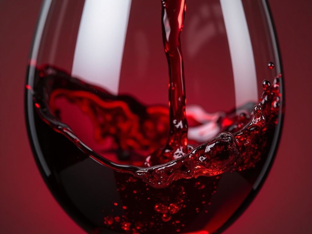 Swirling wine to release aromas and observe viscosity.