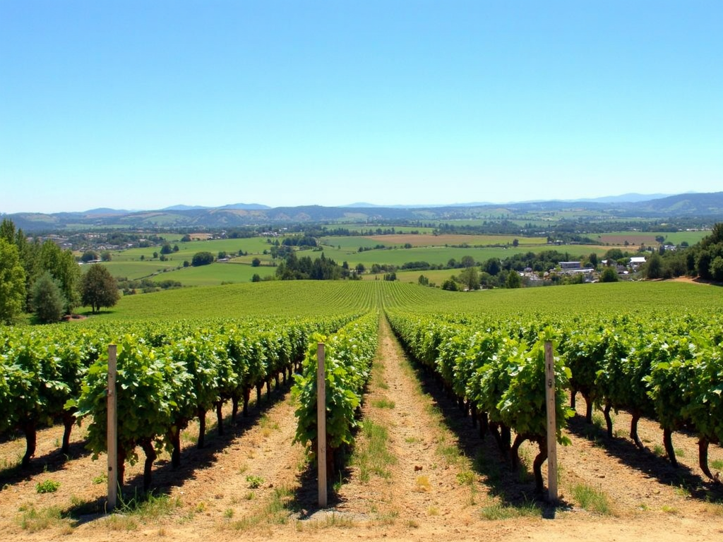 Kendall-Jackson vineyard in Sonoma County, California.