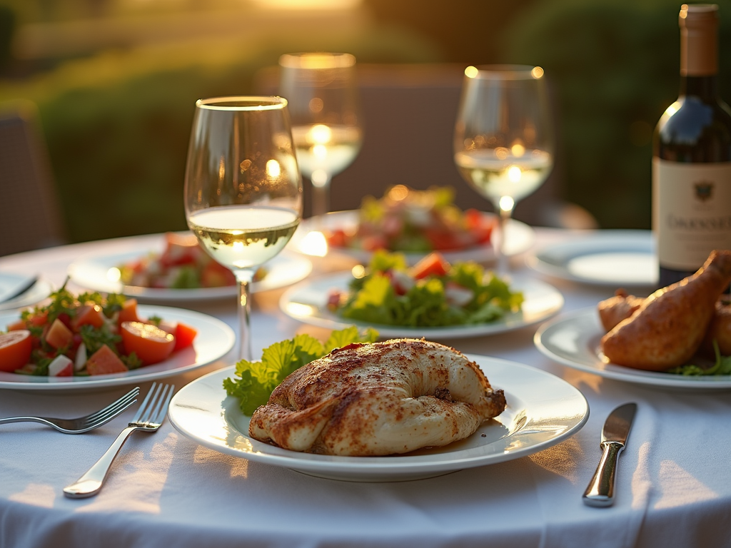 Jackson Family Wines white wine paired with a variety of dishes