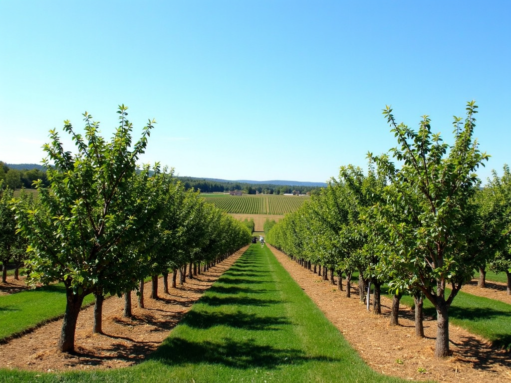Early orchard of Jackson Family Wines
