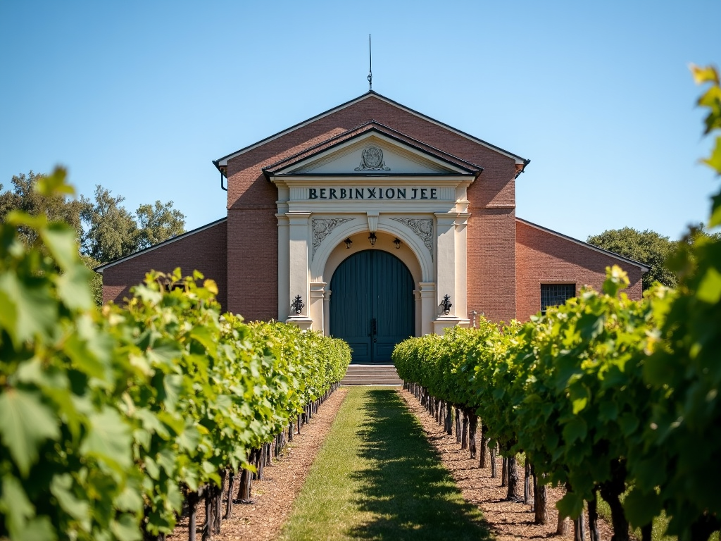 Beringer winery building