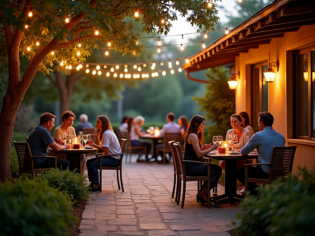 Outdoor wine gathering with Jackson Family Wines
