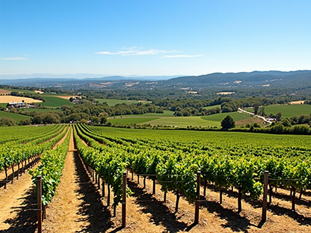 Beringer vineyards in Napa Valley.