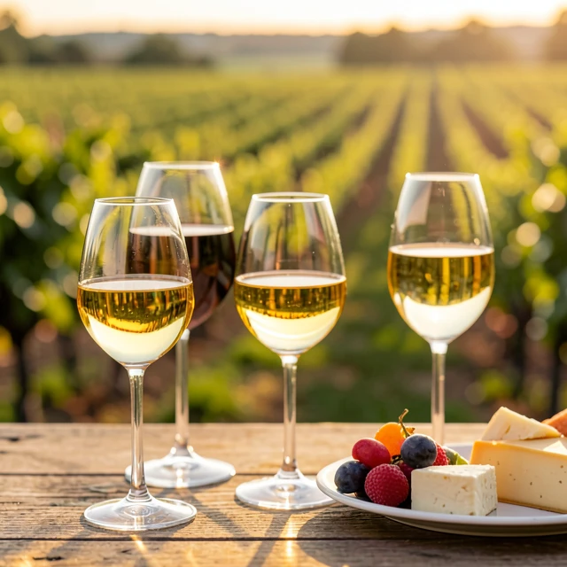 Tasting of premium California Chardonnay wines from Jackson Family estates