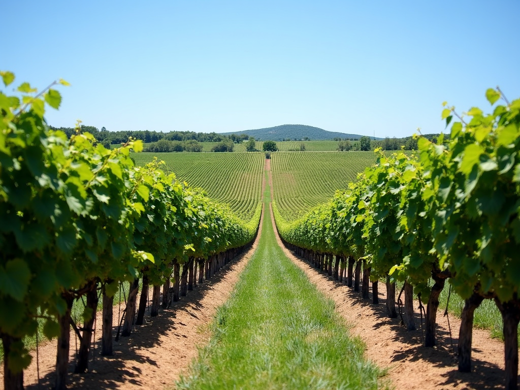 Vineyard illustrating terroir