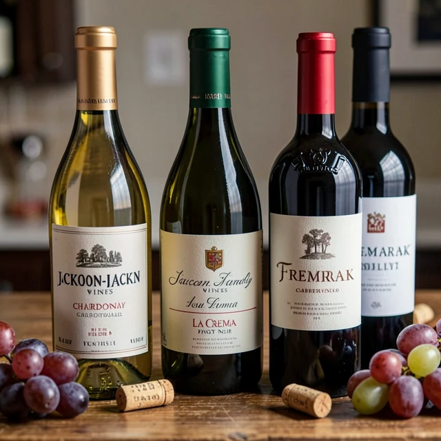 Bottles from top wine brands owned by Jackson Family Wines