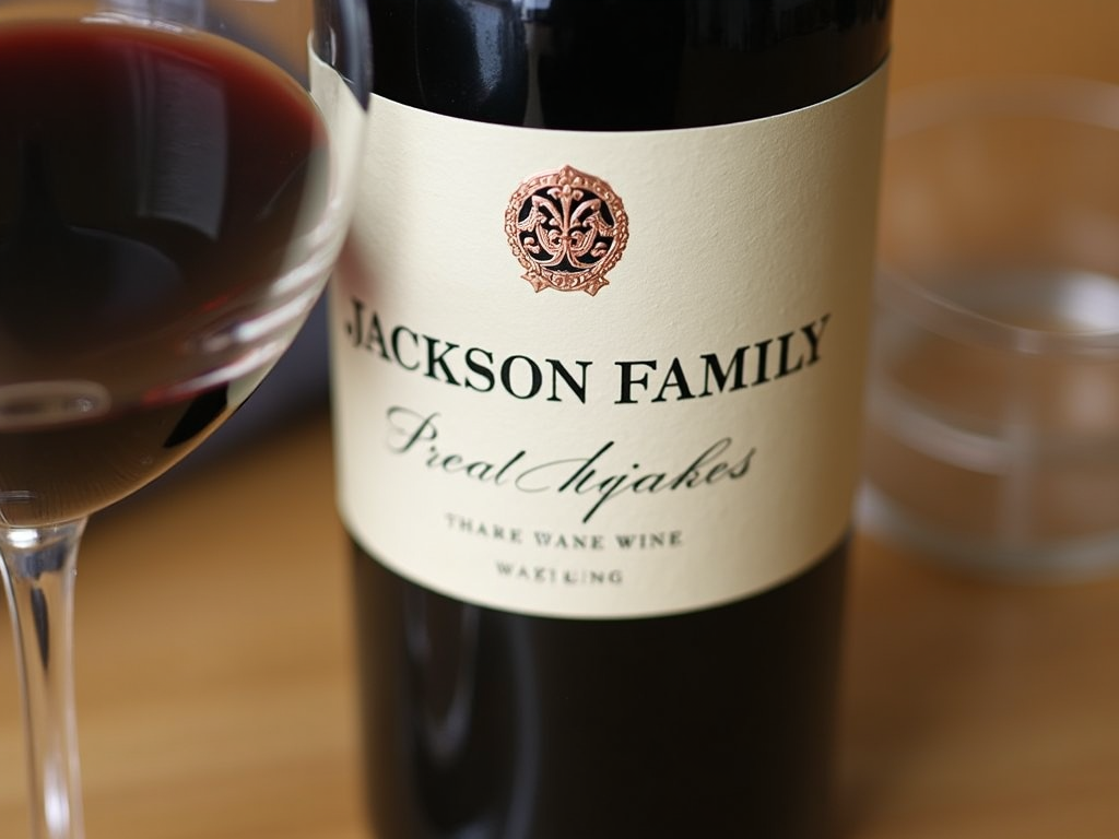 Jackson Family Wines bottle