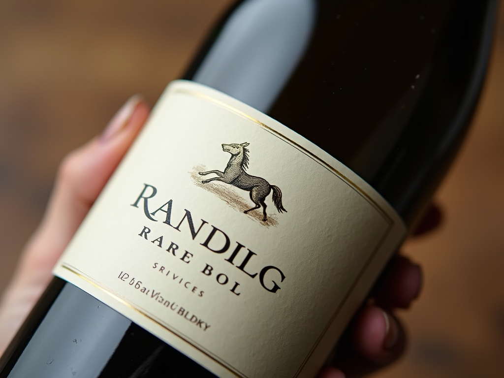 Wine label example