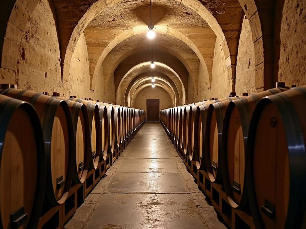 Wine cellar in Tuscany