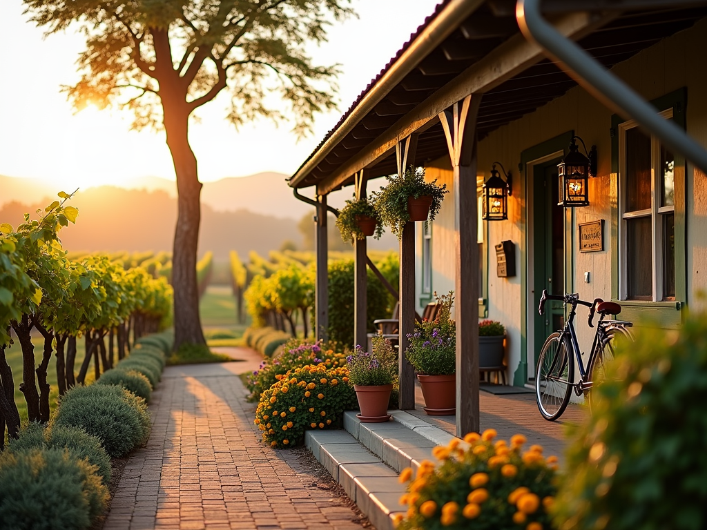 Charming bed and breakfast in Sonoma County
