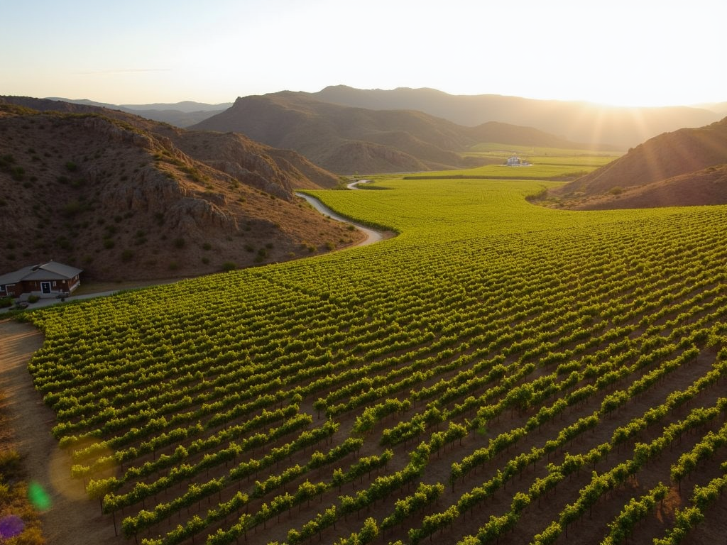 Aerial view of Stonestreet Estate Vineyards