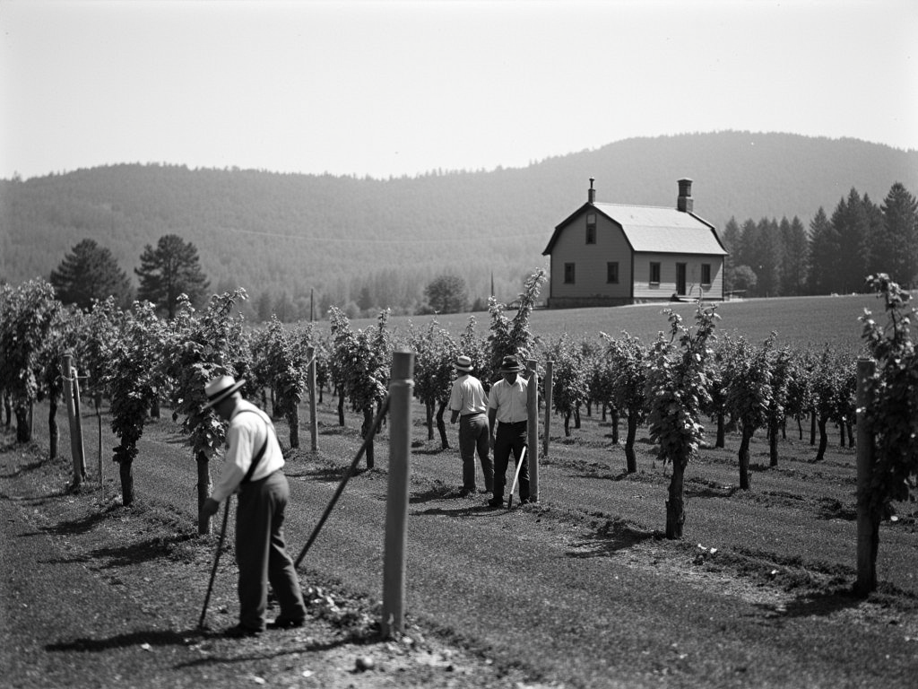 Beringer Vineyards during Prohibition