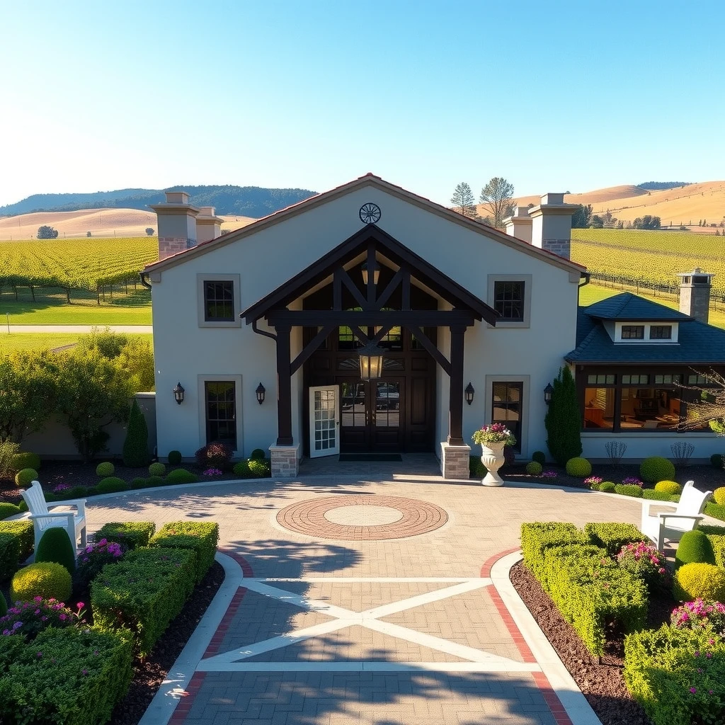 Kendall-Jackson Wine Estate tasting room in Sonoma County