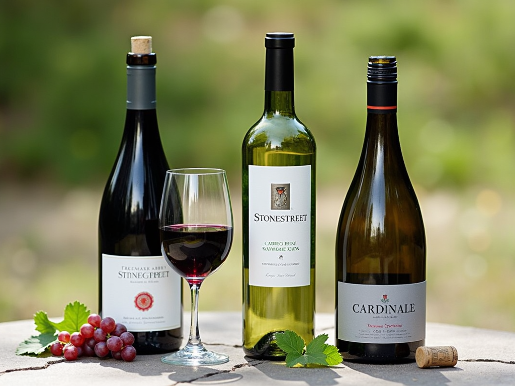 Trio of Jackson Family Wines bottles