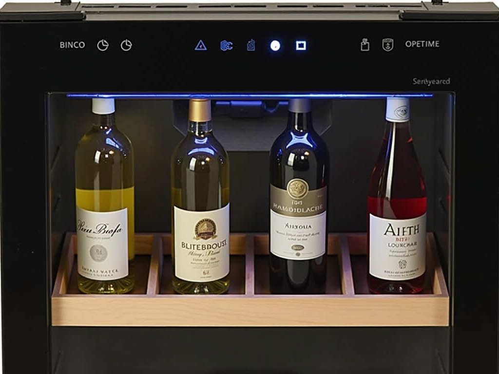 Ideal serving temperatures for wine
