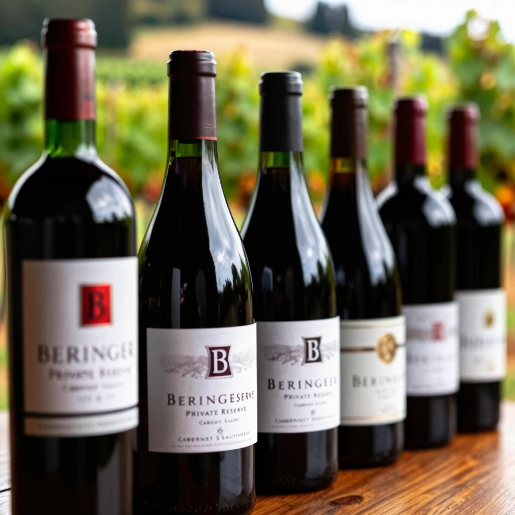 Bottles of Beringer Private Reserve Cabernet Sauvignon